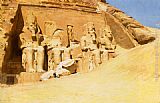 Abu Simbel by Frederick Arthur Bridgman